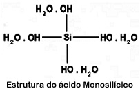 Estrutura do cido Monosilcico