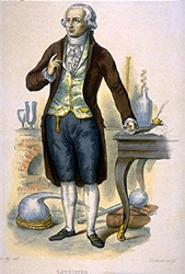 Retrato de Antoine-Laurent de Lavoisier (1743 1794) que foi o primeiro a relacionar em um livro, na forma de tabela, todas as substncias simples ou elementos conhecidos.