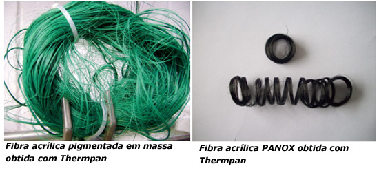 Fibra acrlica pgmentada