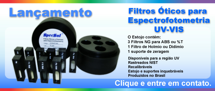 Filtros �pticos para Espectrofotometria